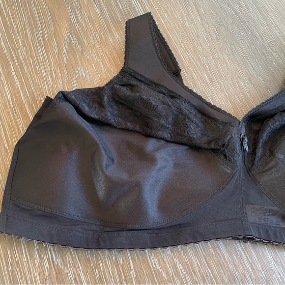 Glamorise 56DD Black MagicLift Original Support Bra 1000 - Picture 3 of 11